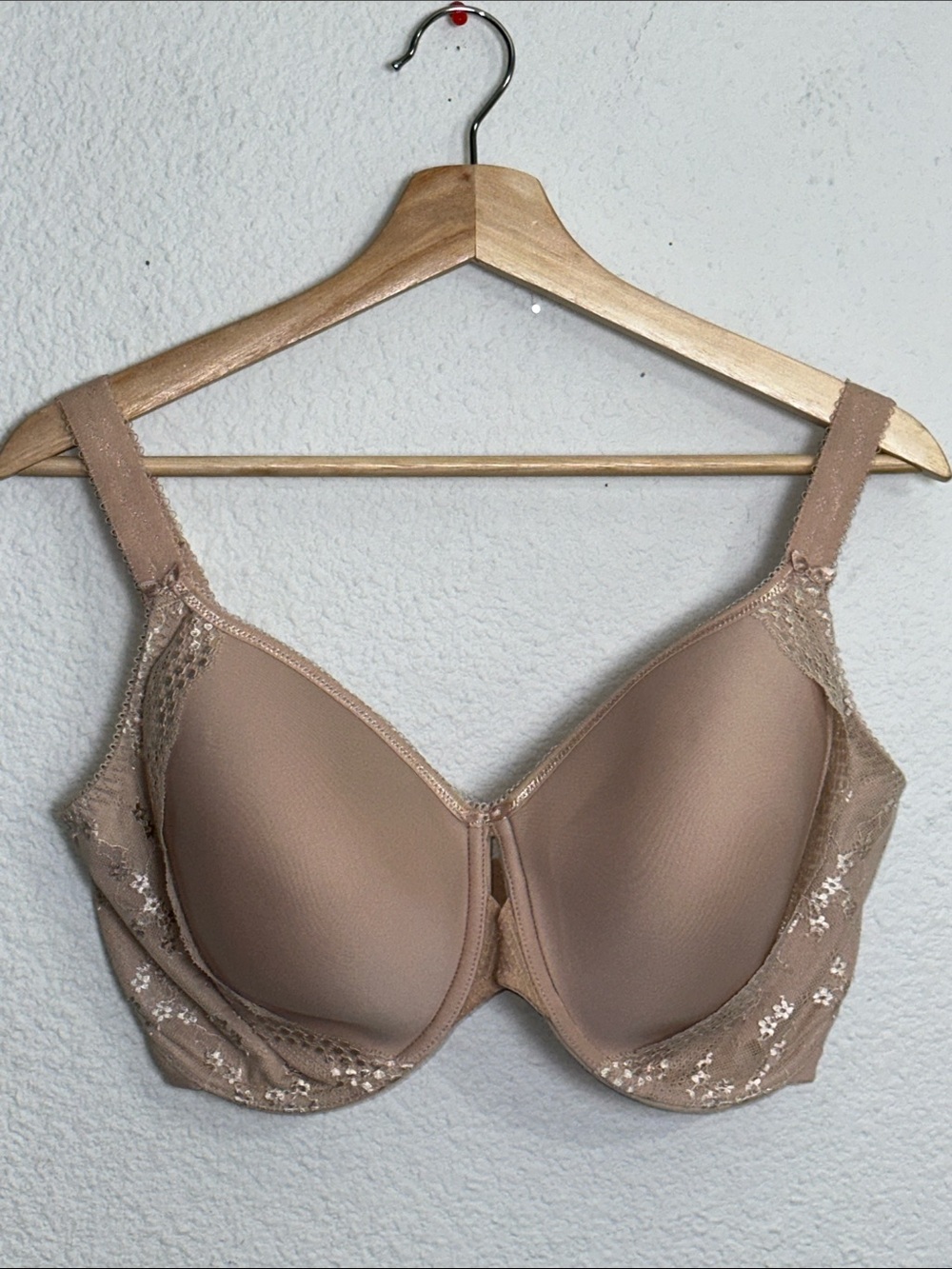 Elomi Charley Underwire Lined Spacer T-Shirt Bra EL4383 Size US 34K